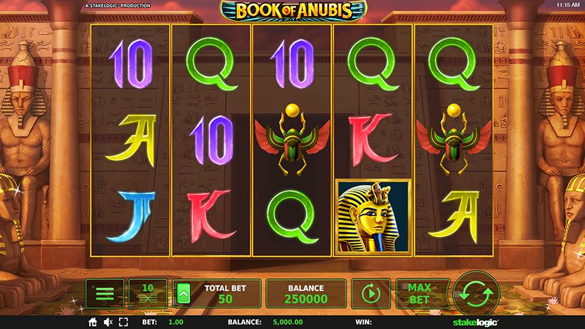 Игровой автомат «Book of Anybis» в казино Максбет зеркало